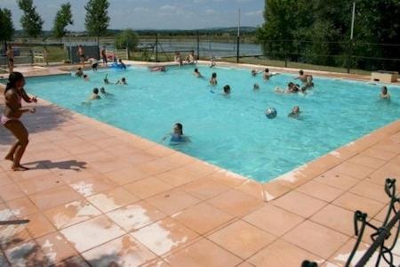 Camping Aux Rives Du Soleil Pont-de-Vaux Exterior foto