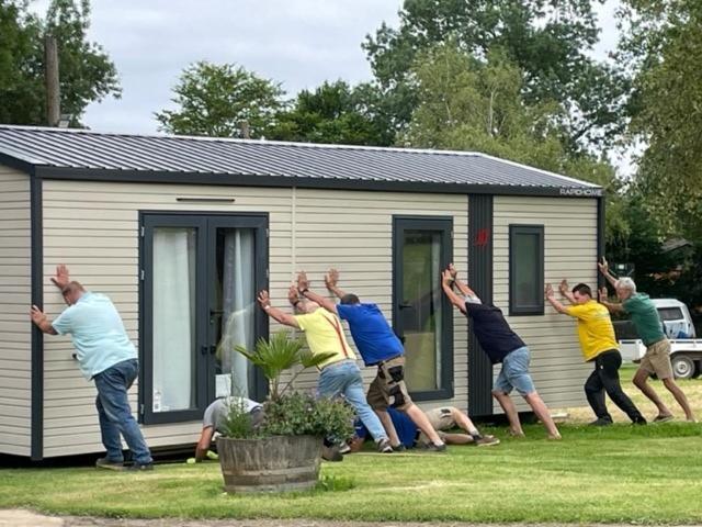 Camping Aux Rives Du Soleil Pont-de-Vaux Exterior foto
